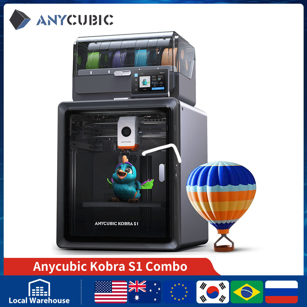3D Printing Online Service - Anycubic Kobra S1 Combo Multi-Color 3D