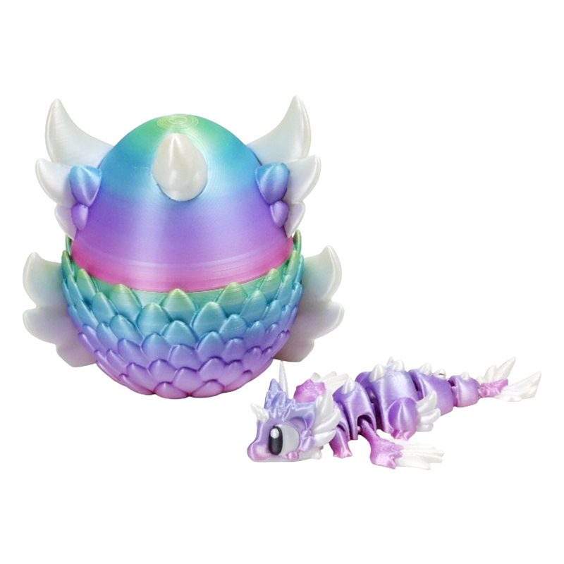 3D Printing Egg - Gradient 3D Printed Dragon Egg &