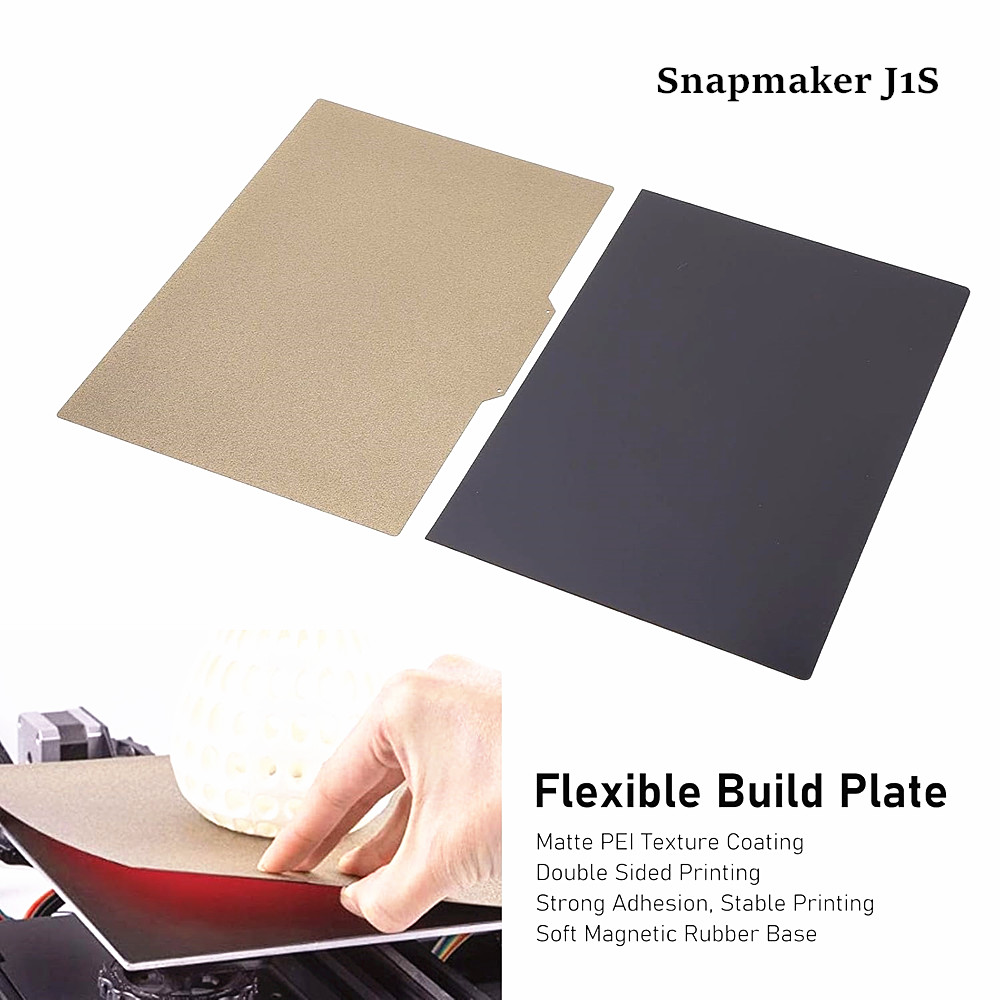 3D Printer Bed Spring - PEI Sheet 330x225mm for Snapmaker J1S