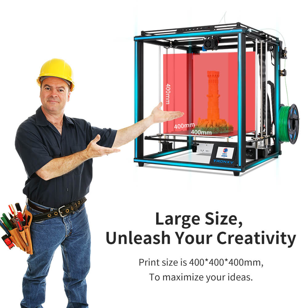 3D Printing Online Service - Tronxy X5SA 3D Printer Bed Printing