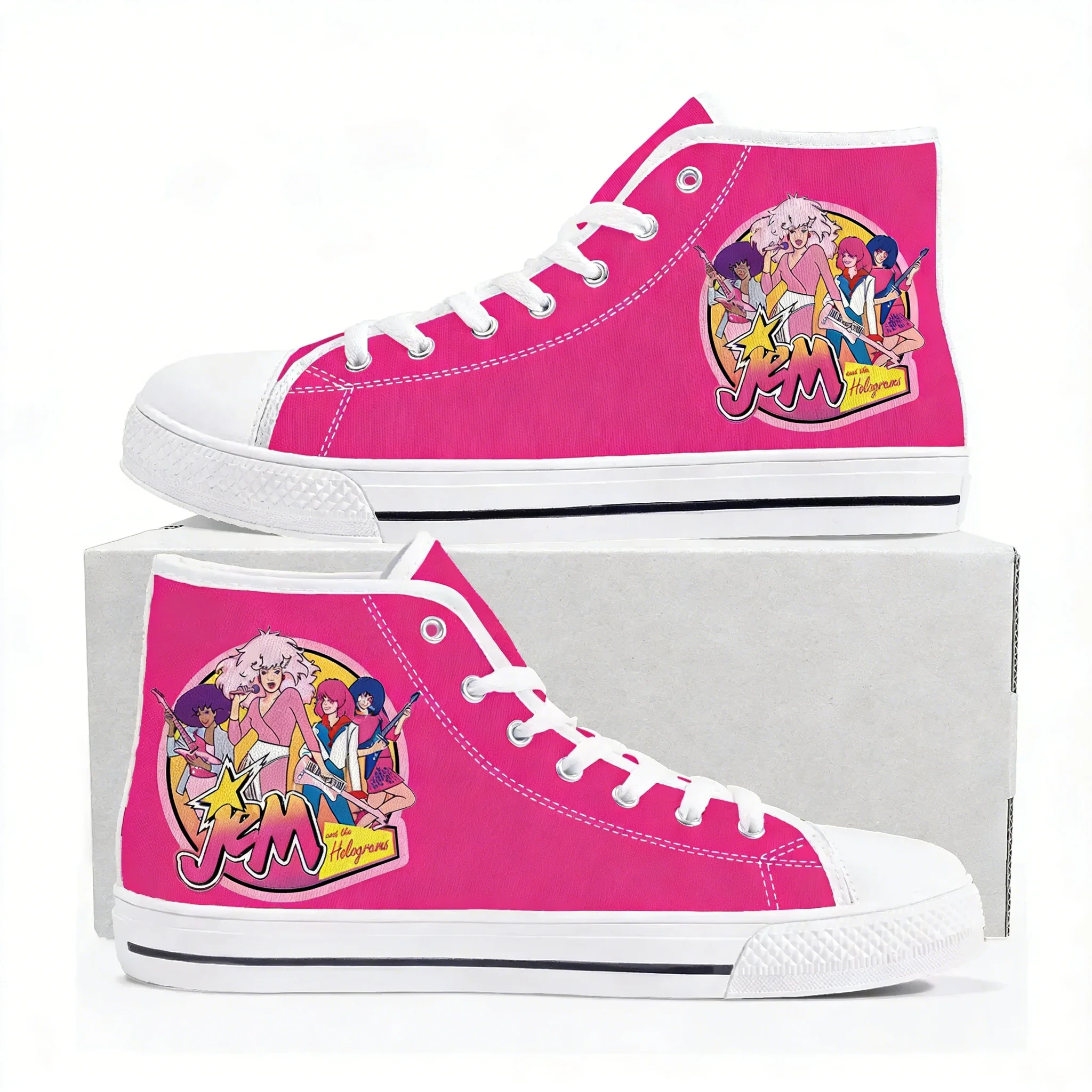 3D Printing Hologram - Jem and The Holograms High Top