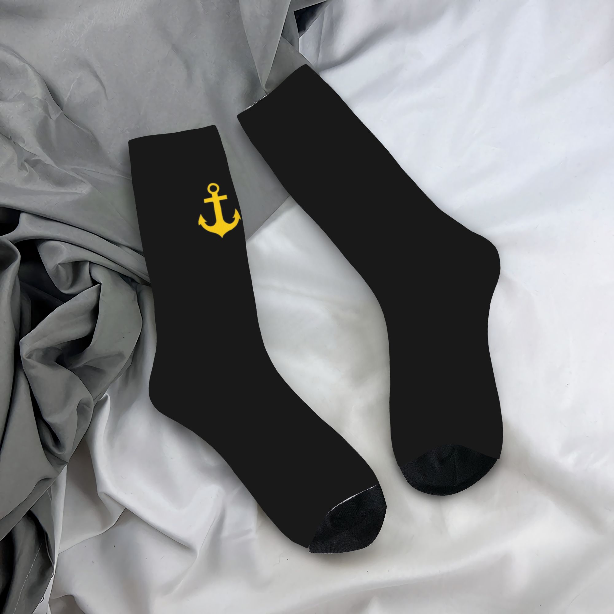 3D Printing Logo - Custom Gold Anchor Logo Men Women