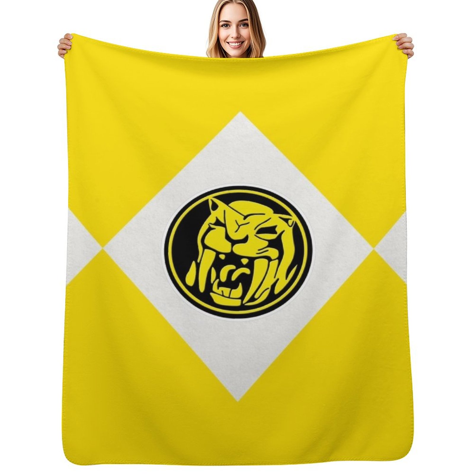 3D Printing Tooth - Saber-Toothed Tiger Dinozord Throw Blanket Lightweight