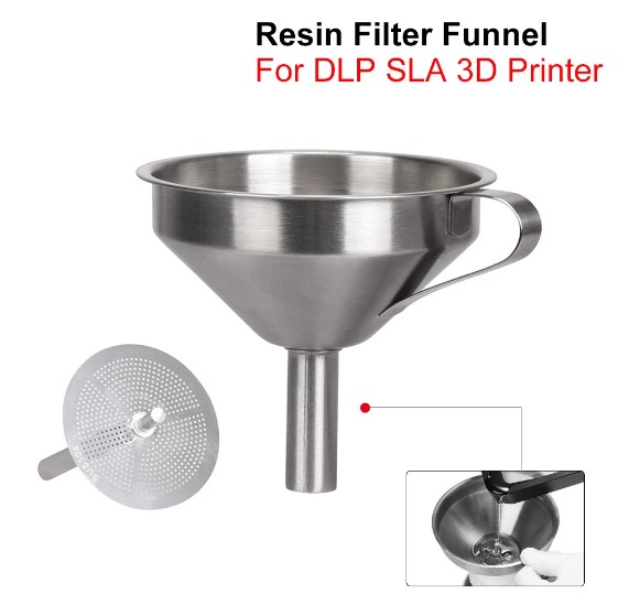 3D Printer Resin Filter Funnel - огляд і ціна 3D Printing Uv Sensitive Resin