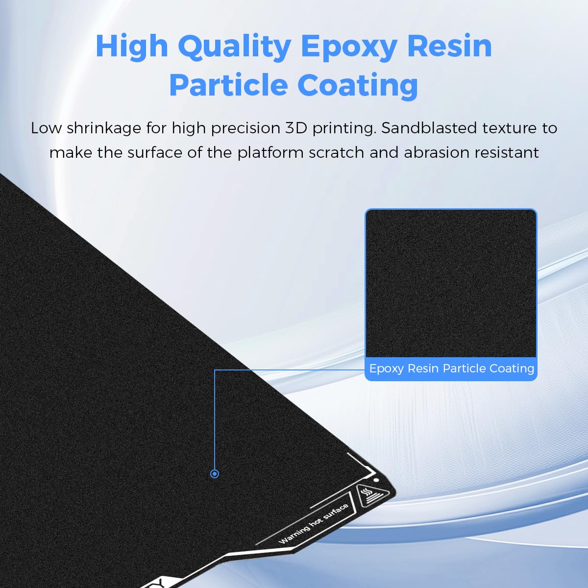 Creality Hi Epoxy Resin Build  - огляд і ціна 3D Printer Bed Spring