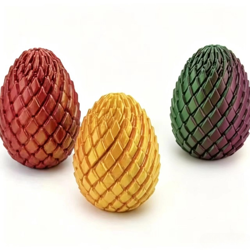 3D Printed Spiral Dragon Egg D - огляд і ціна 3D Printing Egg
