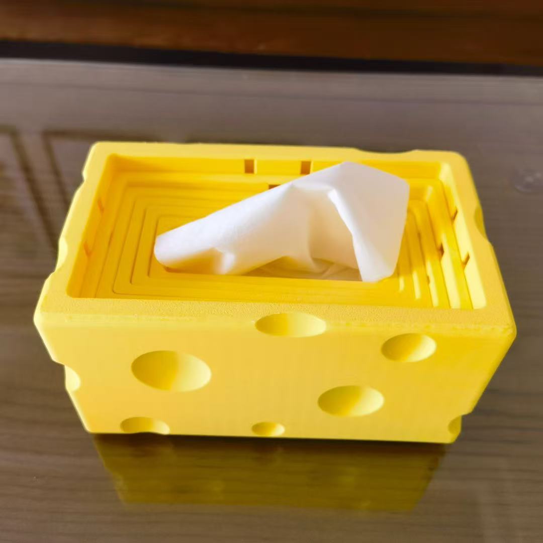 3D Printed Cheese Tissue Box Q - огляд і ціна 3D Printing Questions