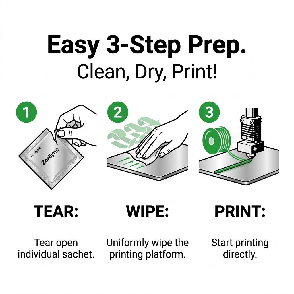 3D Printer Bed Cleaning Wipes  - огляд і ціна 3D Printer Bed Spring