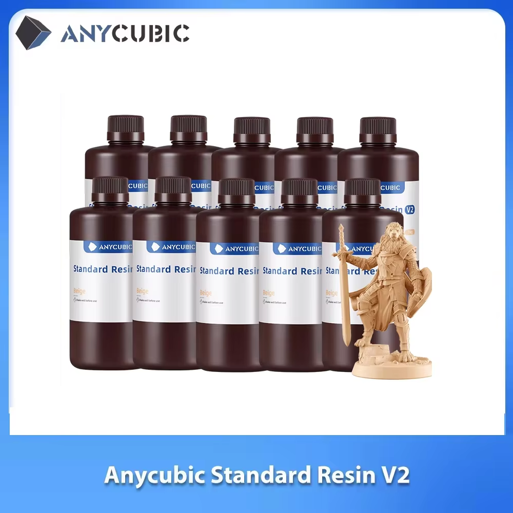 ANYCUBIC Standard Resin V2 405 - огляд і ціна 3D Printing Uv Sensitive Resin