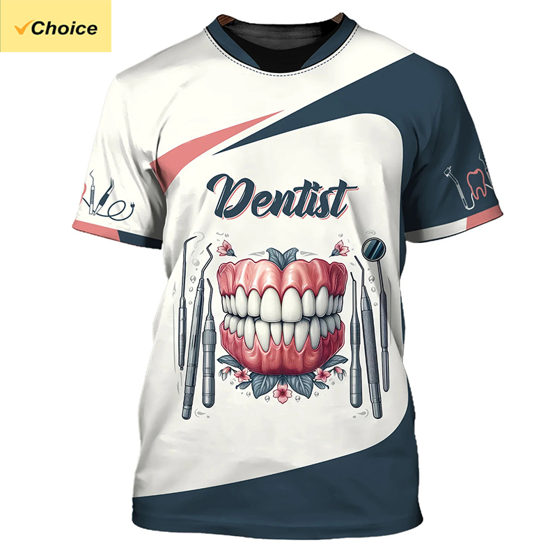 2026 Men's T-Shirt Tooth 3d Pr - огляд і ціна 3D Printing Tooth