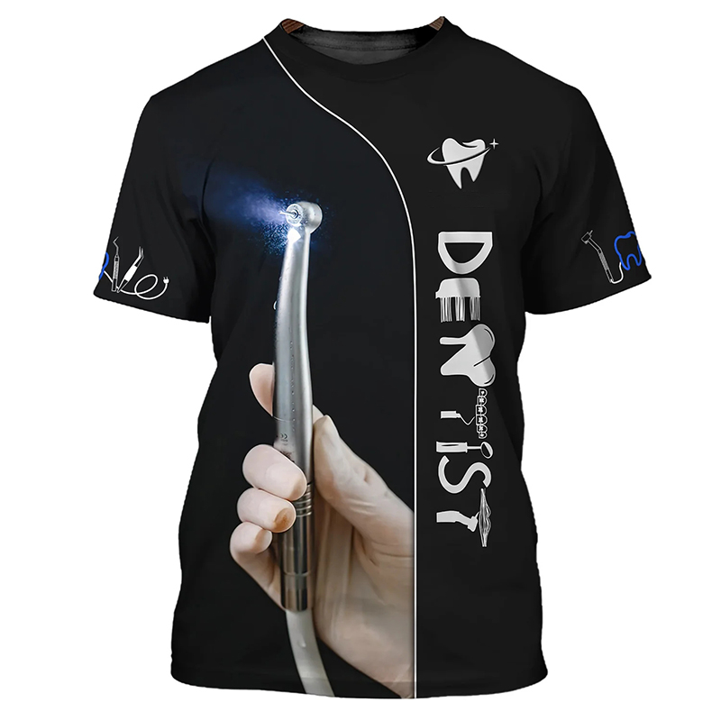 2026 Men's T-Shirt Tooth 3d Pr - огляд і ціна 3D Printing Tooth