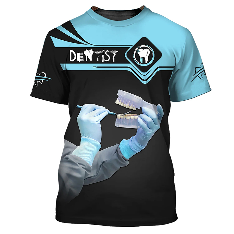 2026 Men's T-Shirt Tooth 3d Pr - огляд і ціна 3D Printing Tooth