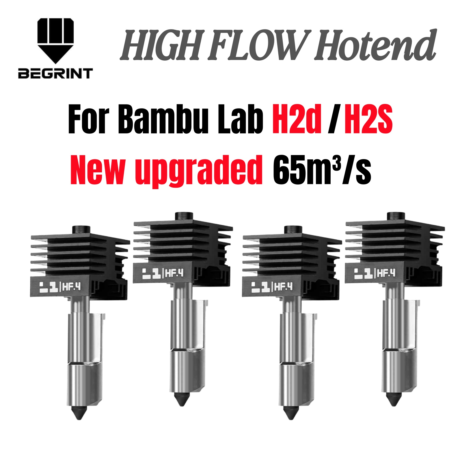 For Bambu Lab H2S H2D High flo - огляд і ціна Nozzle 0.4Mm Hardened