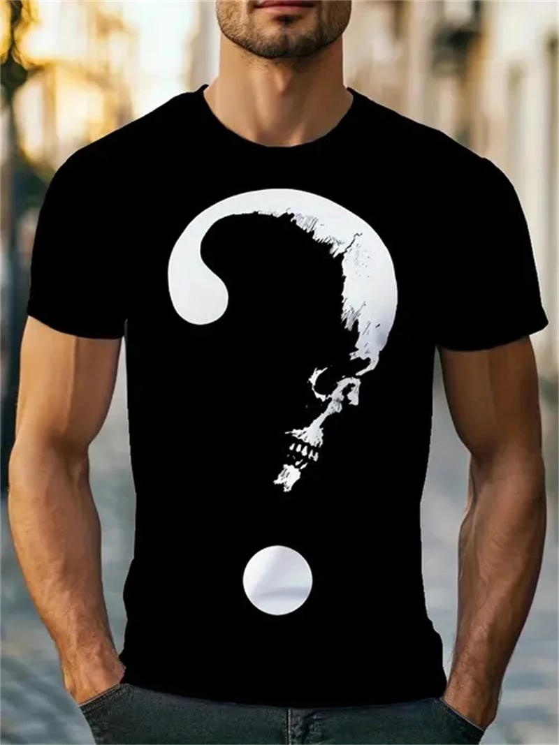 Men's Black Skull Question Mar - огляд і ціна 3D Printing Questions
