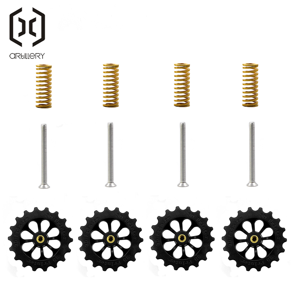 4PCS Heated Bed Spring Levelin - огляд і ціна 3D Printer Bed Spring