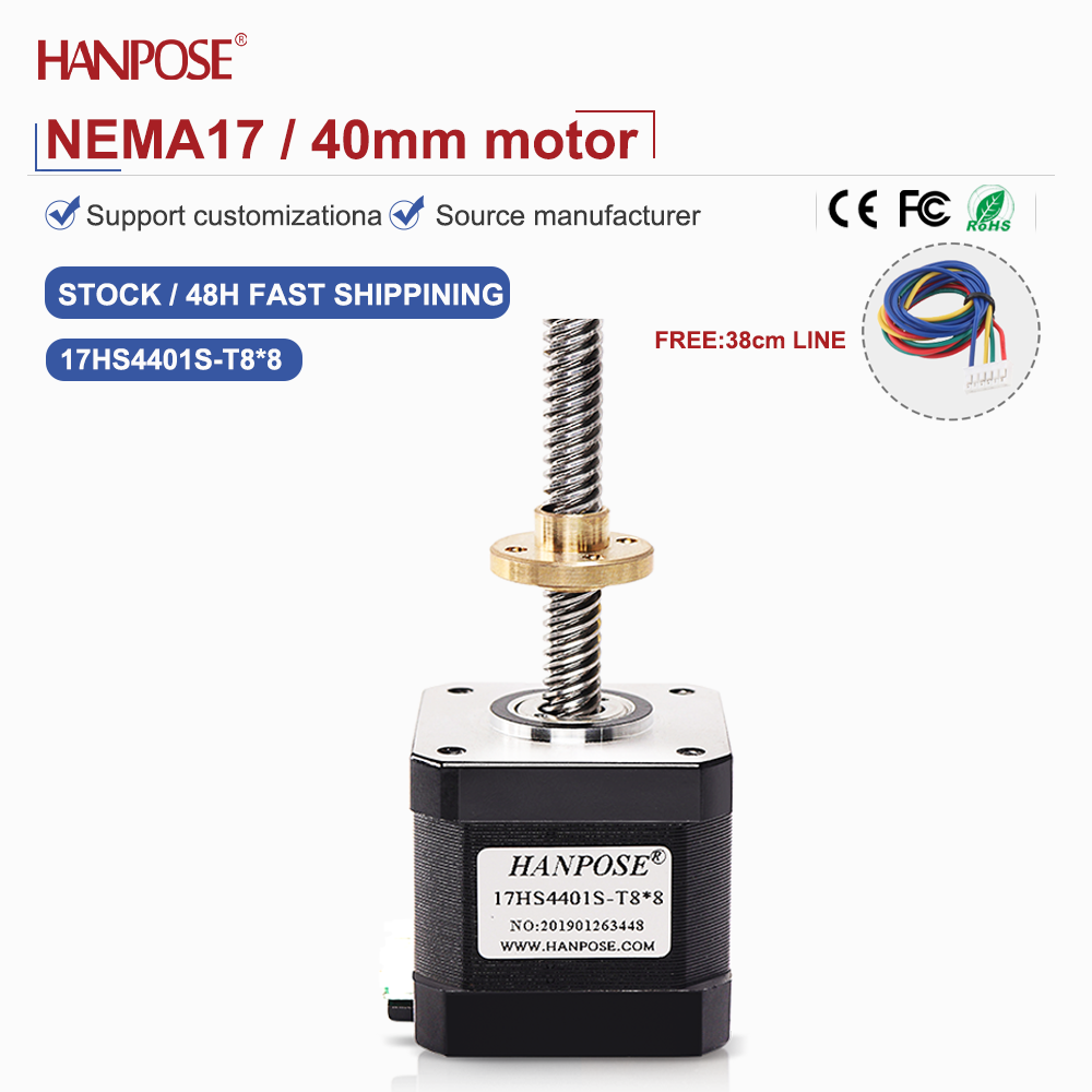 Two Phase Four Wire NEMA17 Scr - огляд і ціна Lead Screw Stepper