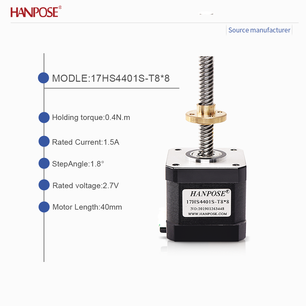 Two Phase Four Wire NEMA17 Scr - огляд і ціна Lead Screw Stepper