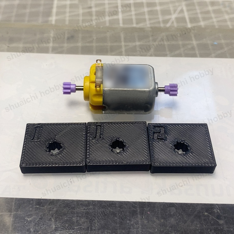 1Set Motor Gear/Drive Shaft Al - огляд і ціна 3D Printing Tooth
