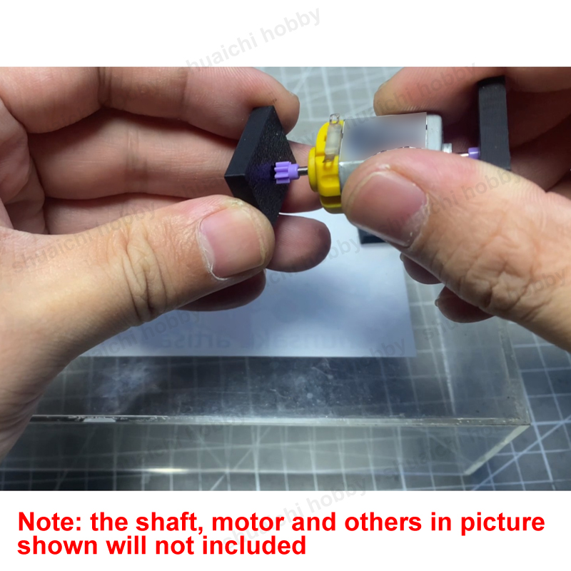 1Set Motor Gear/Drive Shaft Al - огляд і ціна 3D Printing Tooth