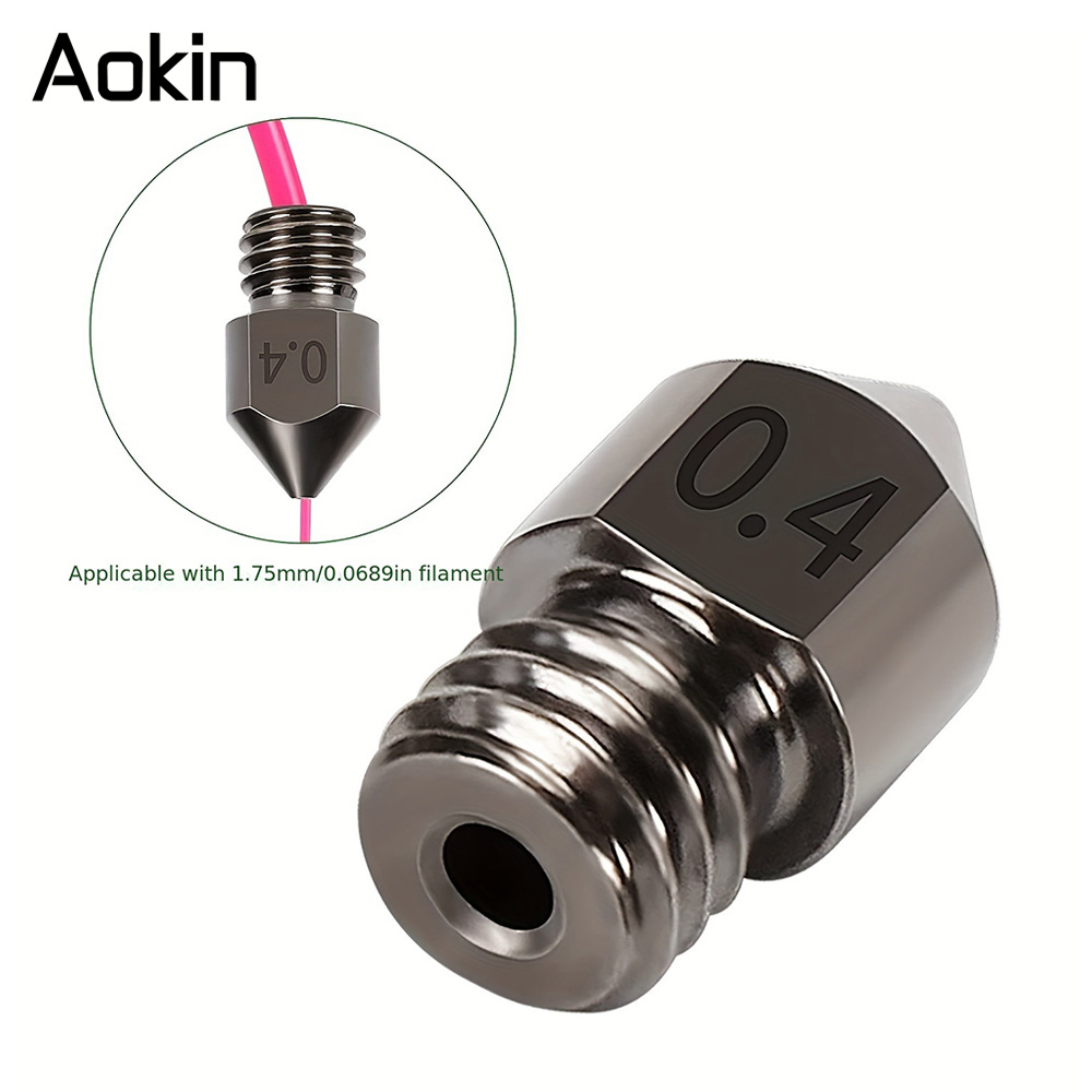 1/5/10PCS MK8 Nozzle Upgrade H - огляд і ціна Nozzle 0.4Mm Hardened
