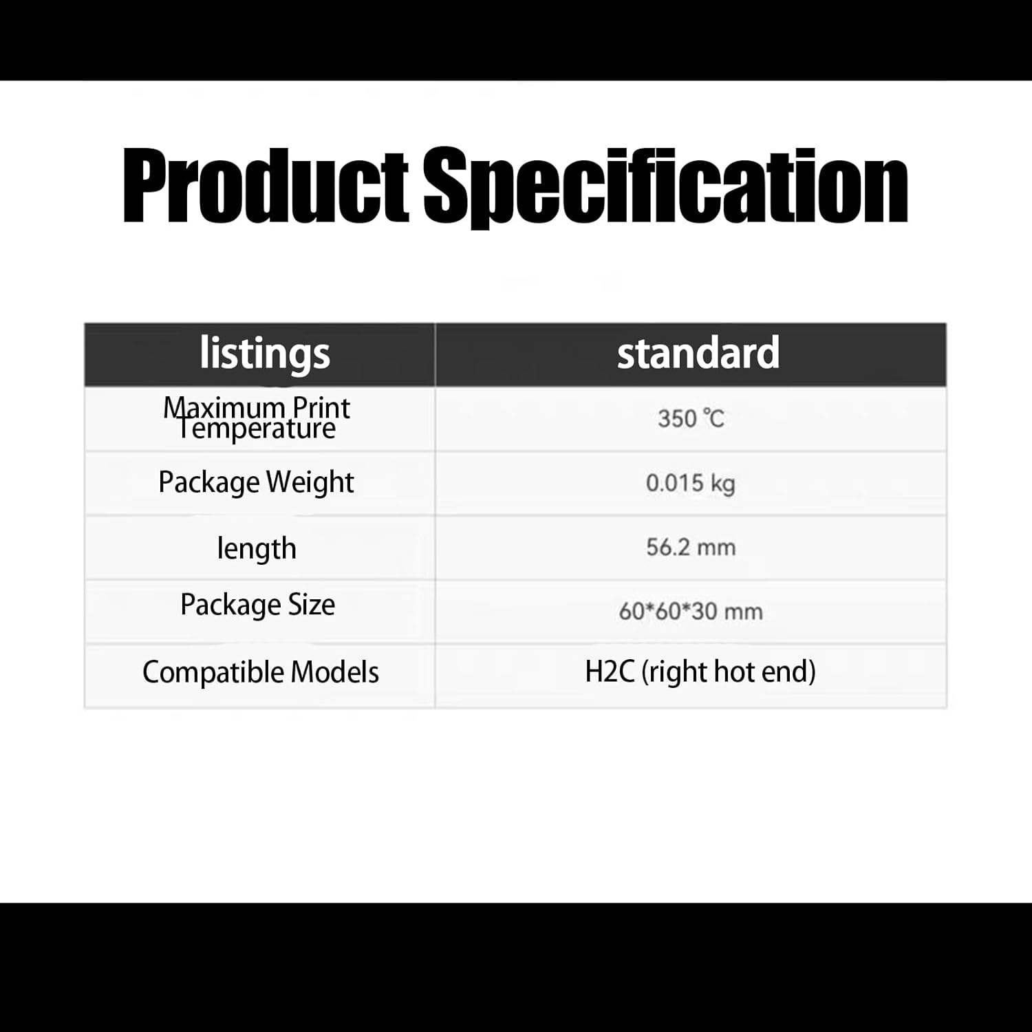 Original H2C High Flow Inducti - огляд і ціна Nozzle 0.4Mm Hardened