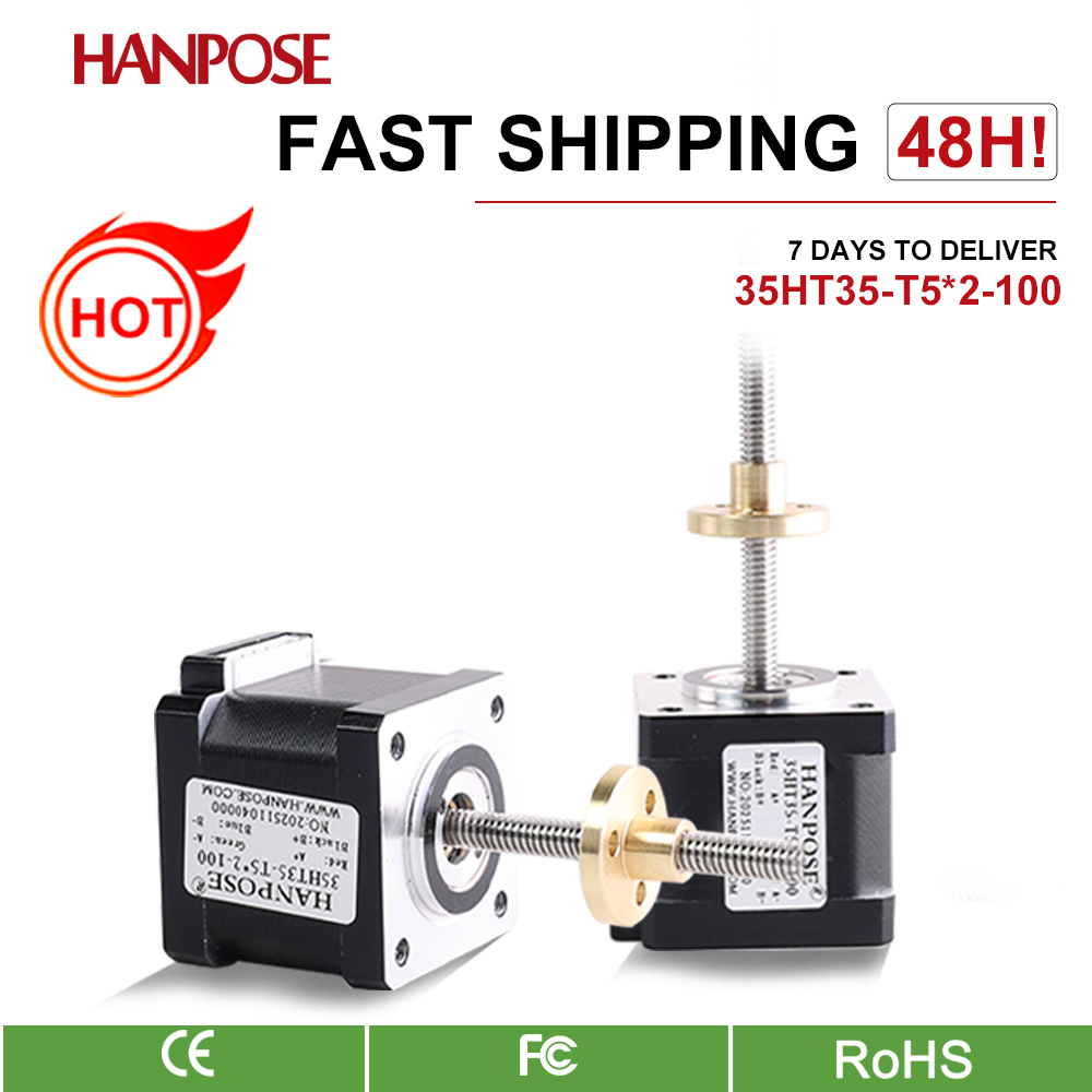 35HT35-T8*2-100 NEMA35 Linear  - огляд і ціна Lead Screw Stepper