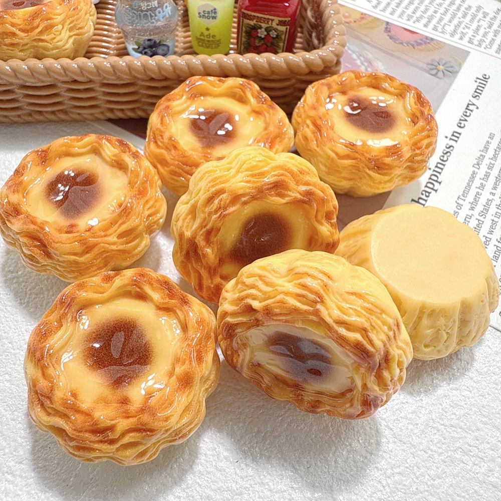 5pcs Miniature Food 3D Egg Tar - огляд і ціна 3D Printing Egg