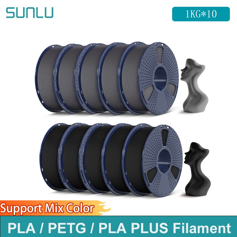 SUNLU 10KG 3D PLA/PETG/PLA PLU - огляд і ціна 3D Printing Aluminium