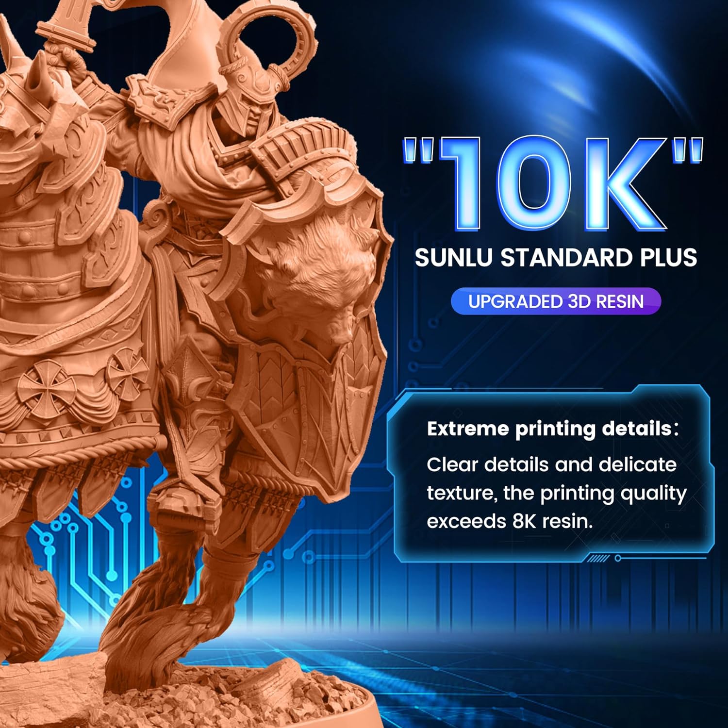 SUNLU 3KG Standard / Red Wax R - огляд і ціна 3D Printing Uv Sensitive Resin