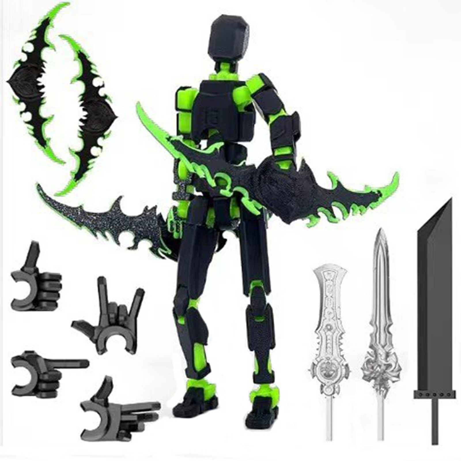 Titan 13 With Wings Figure Toy - огляд і ціна 3D Printing Aluminium