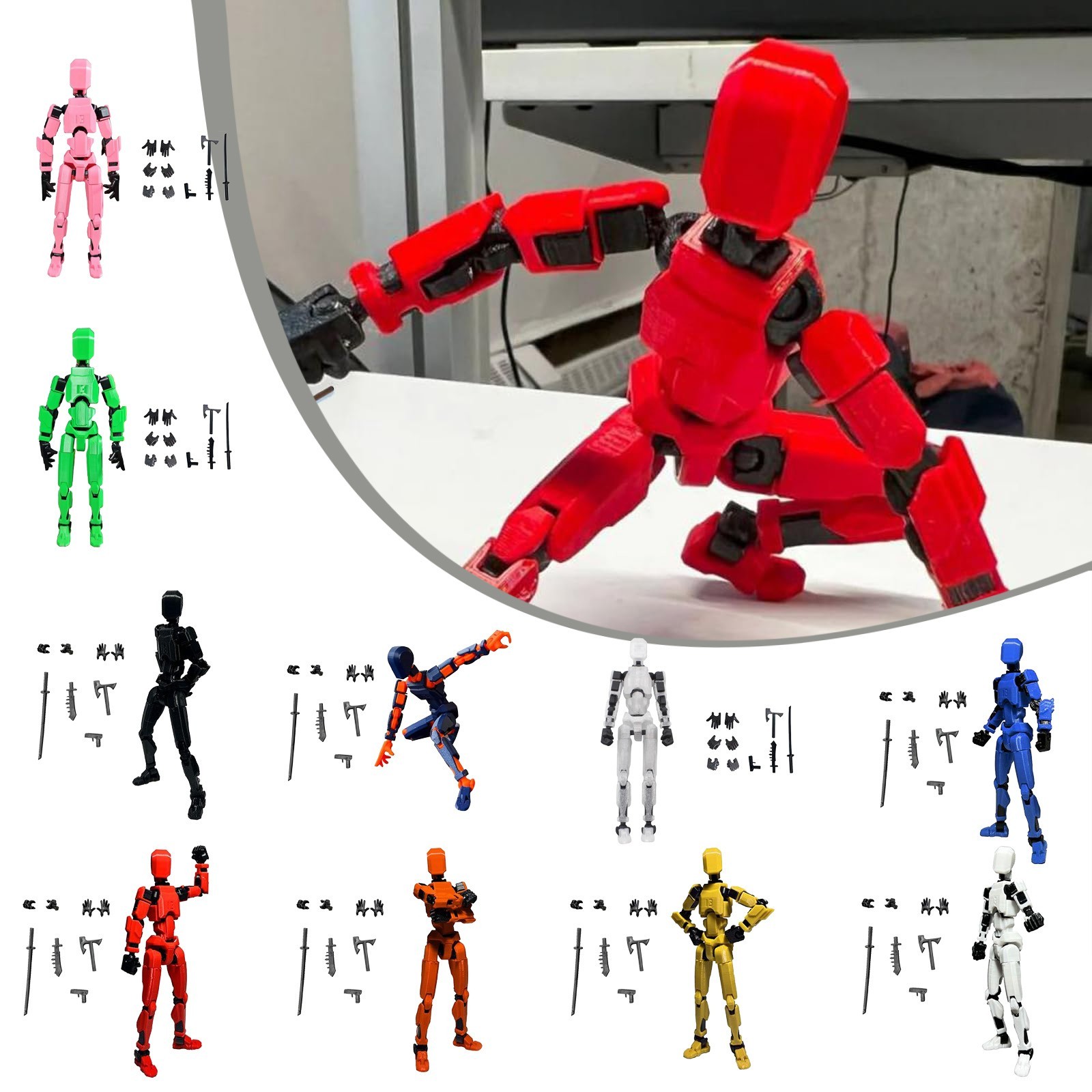 Titan 13 With Wings Figure Toy - огляд і ціна 3D Printing Aluminium