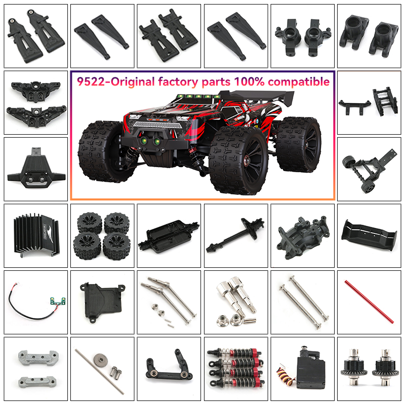 9522 50KM/H High-Speed RC Auto - огляд і ціна Lead Screw Stepper