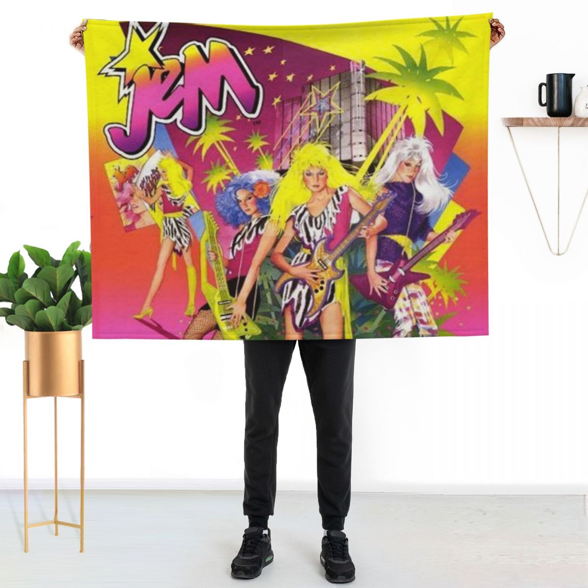 Jem and the holograms Throw Bl - огляд і ціна 3D Printing Hologram