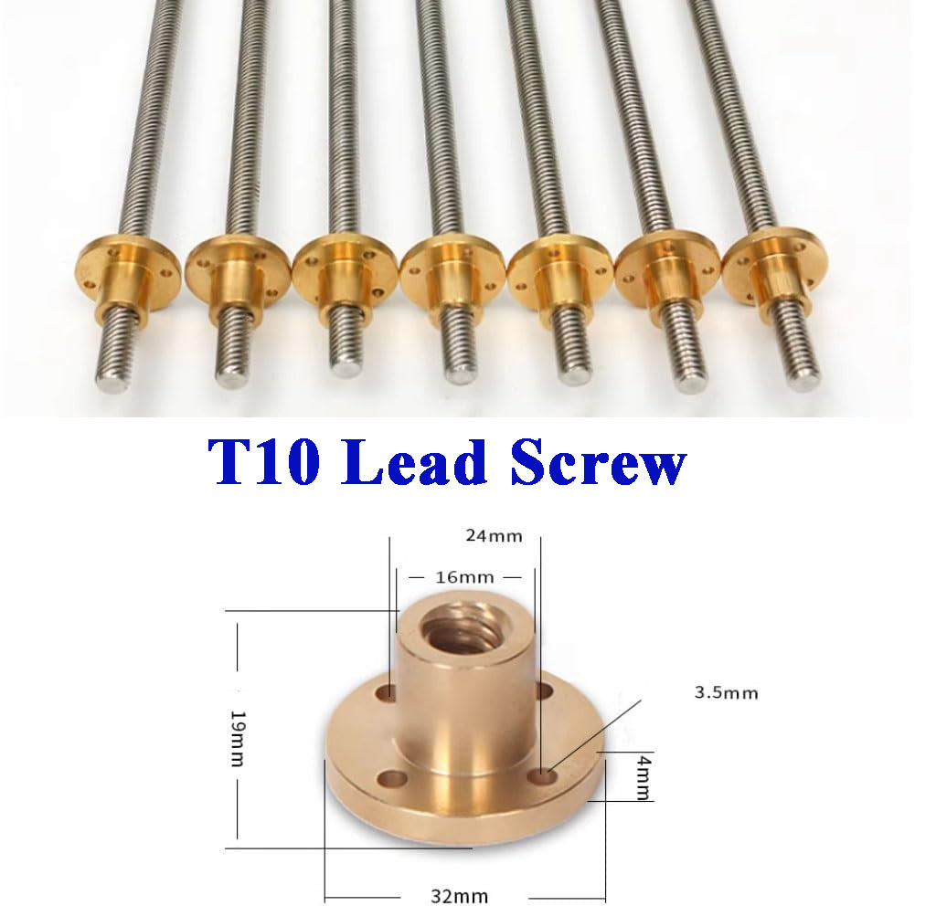 T10 Lead Screw 304 Stainless S - огляд і ціна Lead Screw Stepper