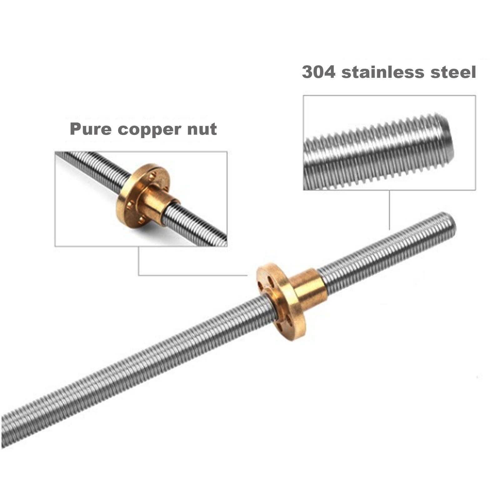 T10 Lead Screw 304 Stainless S - огляд і ціна Lead Screw Stepper