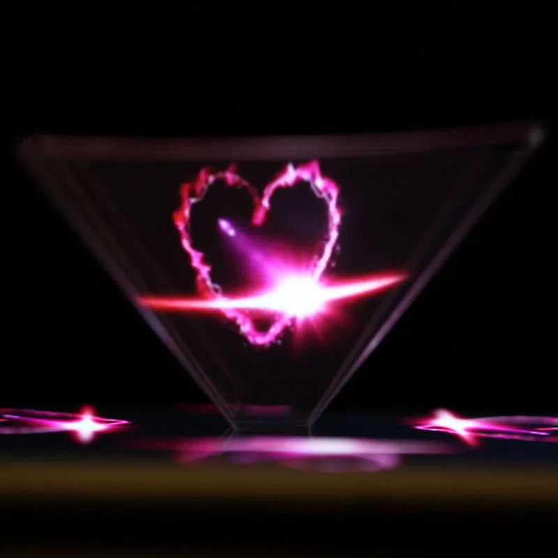 3D Hologram Pyramid Display Pr - огляд і ціна 3D Printing Hologram