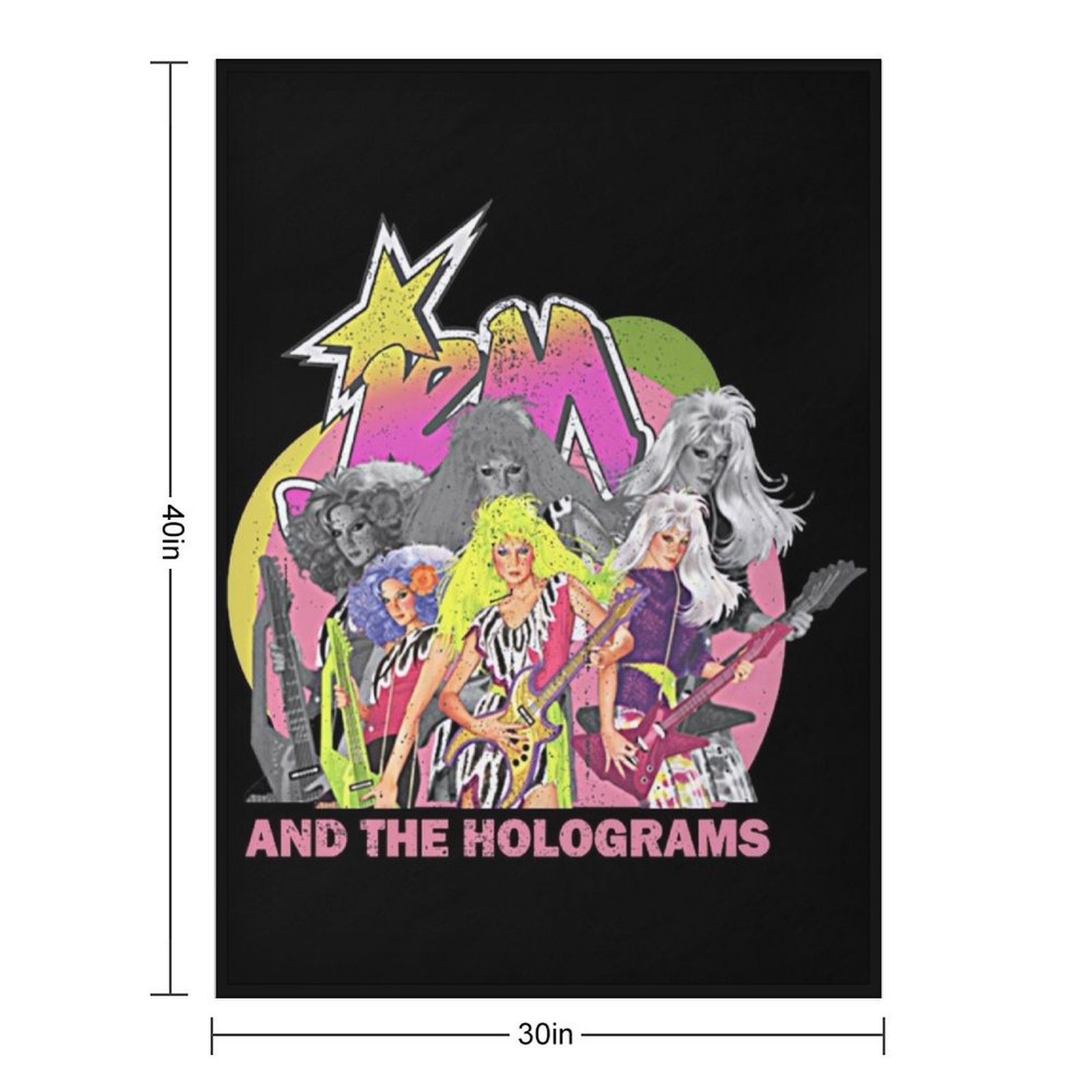 Jem Retro and the holograms Th - огляд і ціна 3D Printing Hologram