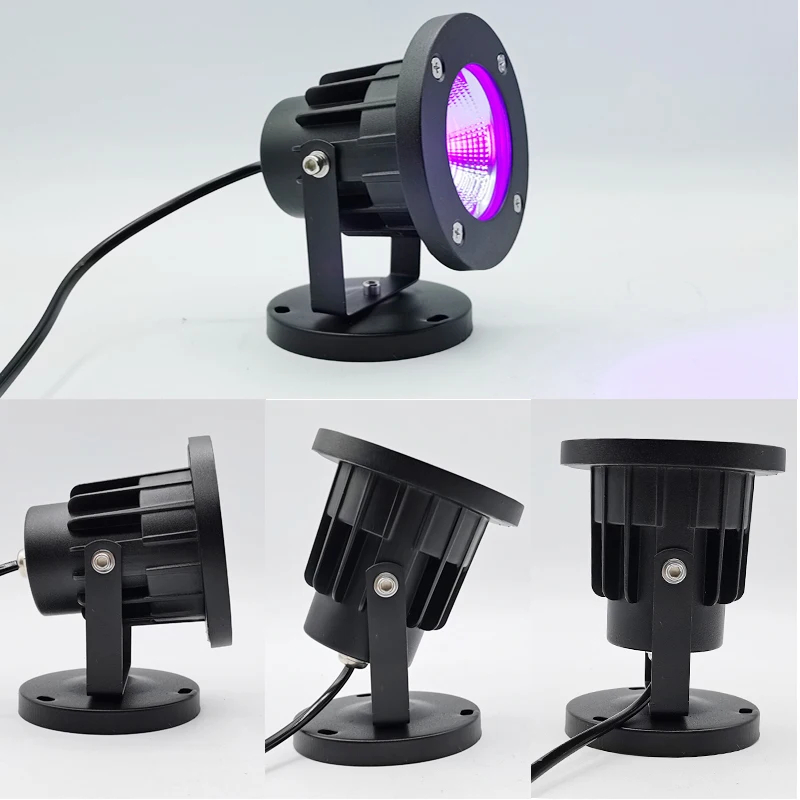 LED Purple Light 10W 30W Black - огляд і ціна 3D Printing Uv Sensitive Resin