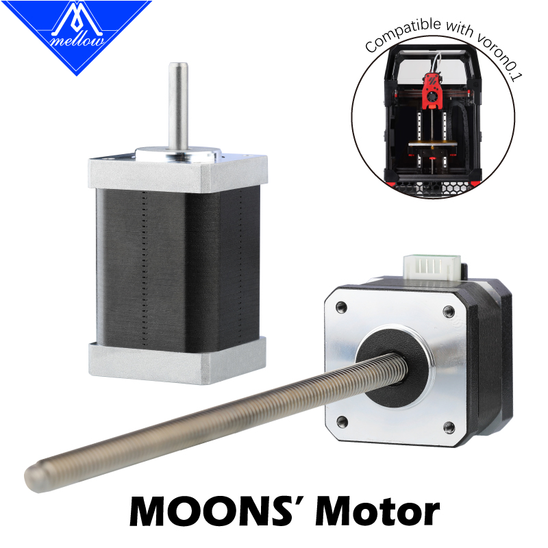 Mellow MOONS XY Shaft Nema 14  - огляд і ціна Lead Screw Stepper