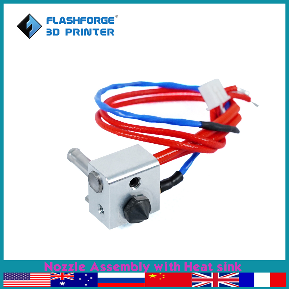 FLASHFORGE Nozzle Assembly wit - огляд і ціна Nozzle 0.4Mm Hardened