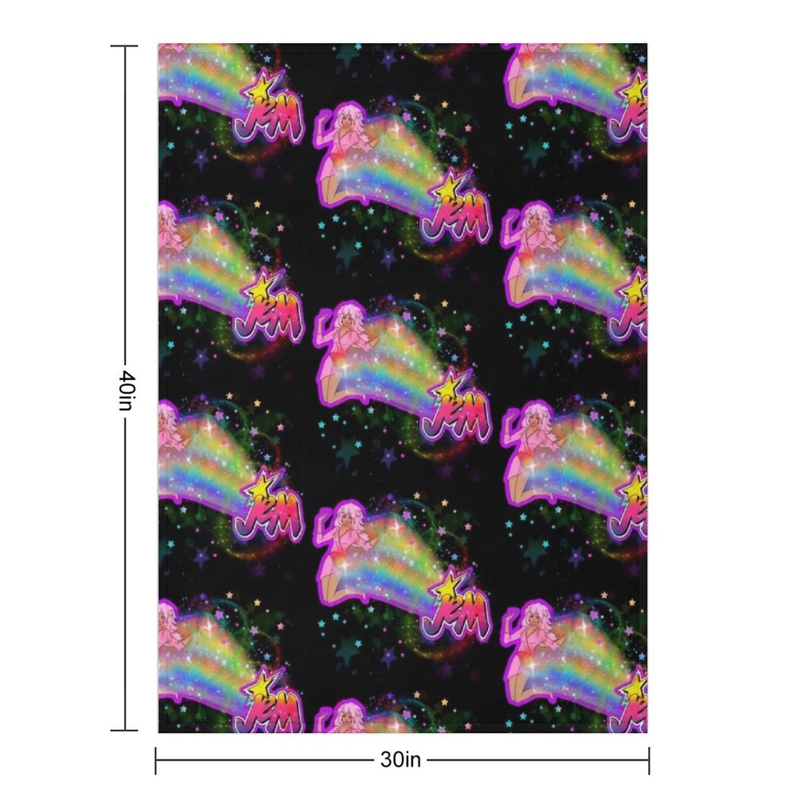 Jem and the holograms rainbow  - огляд і ціна 3D Printing Hologram