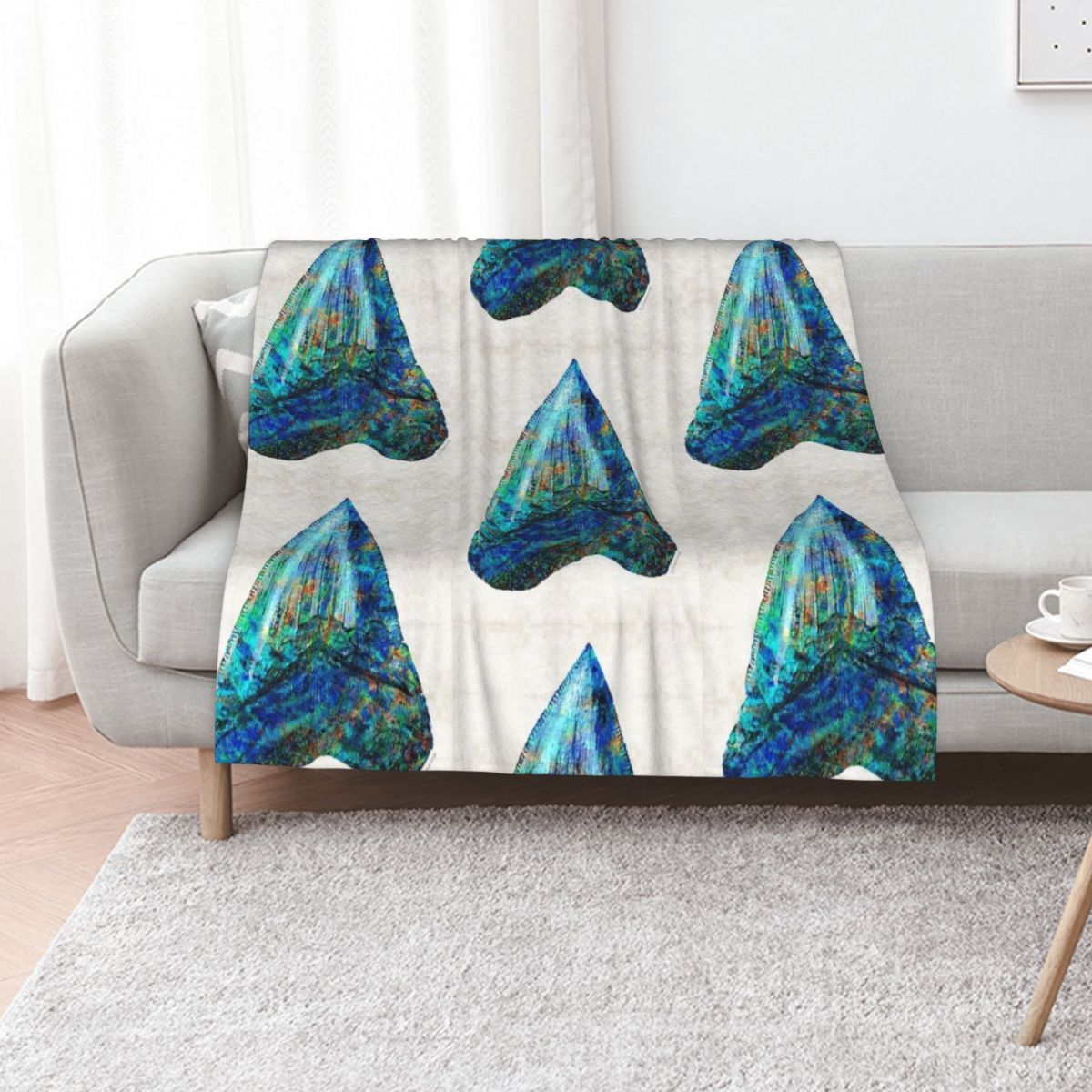 Blue Shark Tooth Art by Sharon - огляд і ціна 3D Printing Tooth