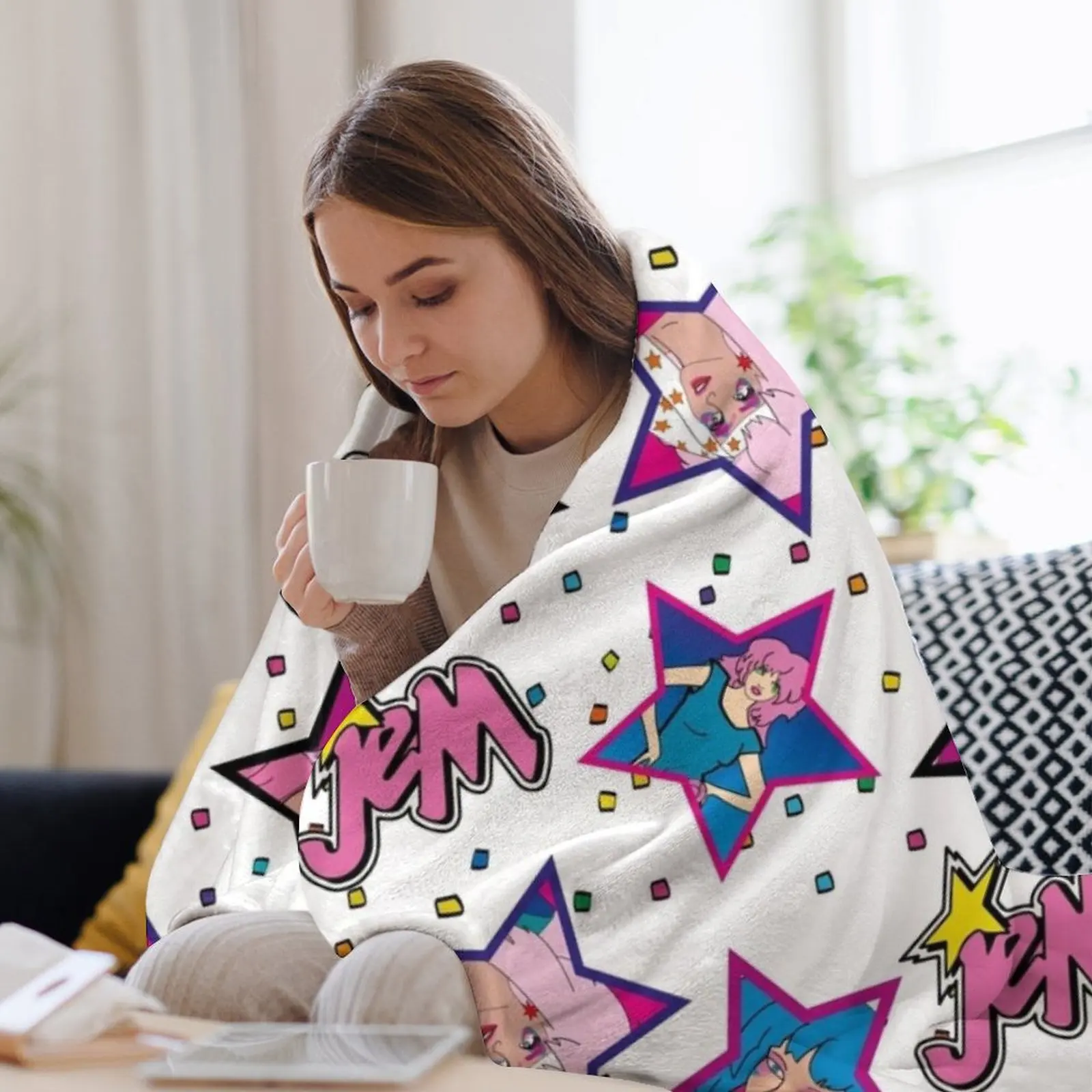 jem and the holograms Throw Bl - огляд і ціна 3D Printing Hologram