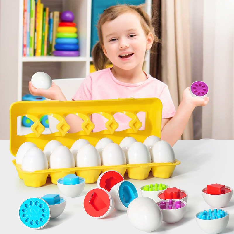 Eggs Screws 3D Puzzle Montesso - огляд і ціна 3D Printing Egg