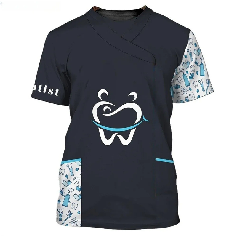 2024 Men's T-shirt Tooth 3d Pr - огляд і ціна 3D Printing Tooth