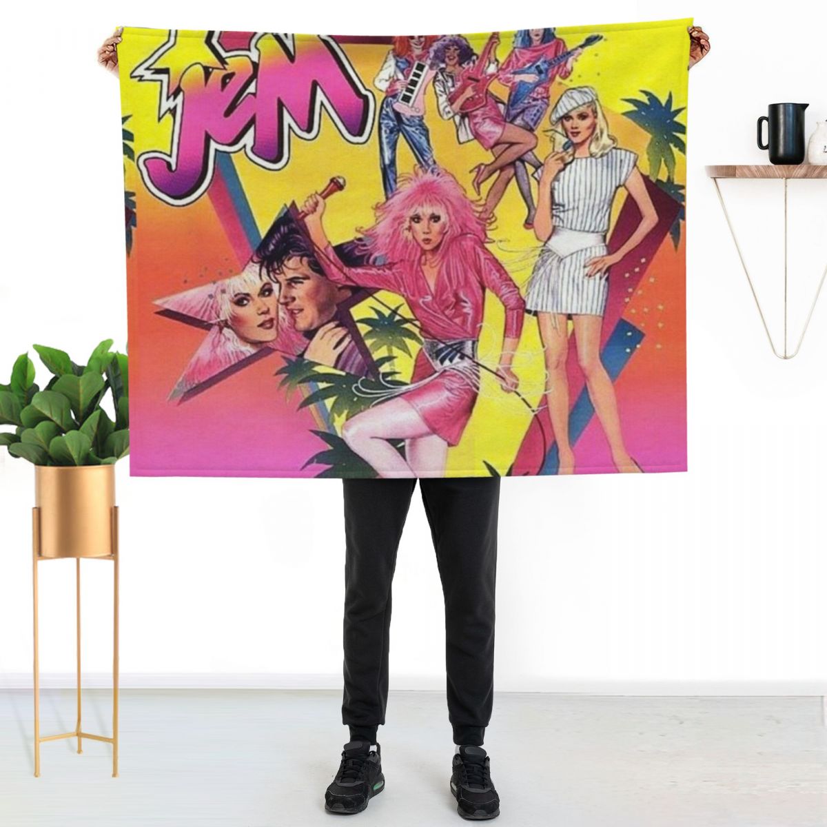 Jem and the holograms Throw Bl - огляд і ціна 3D Printing Hologram