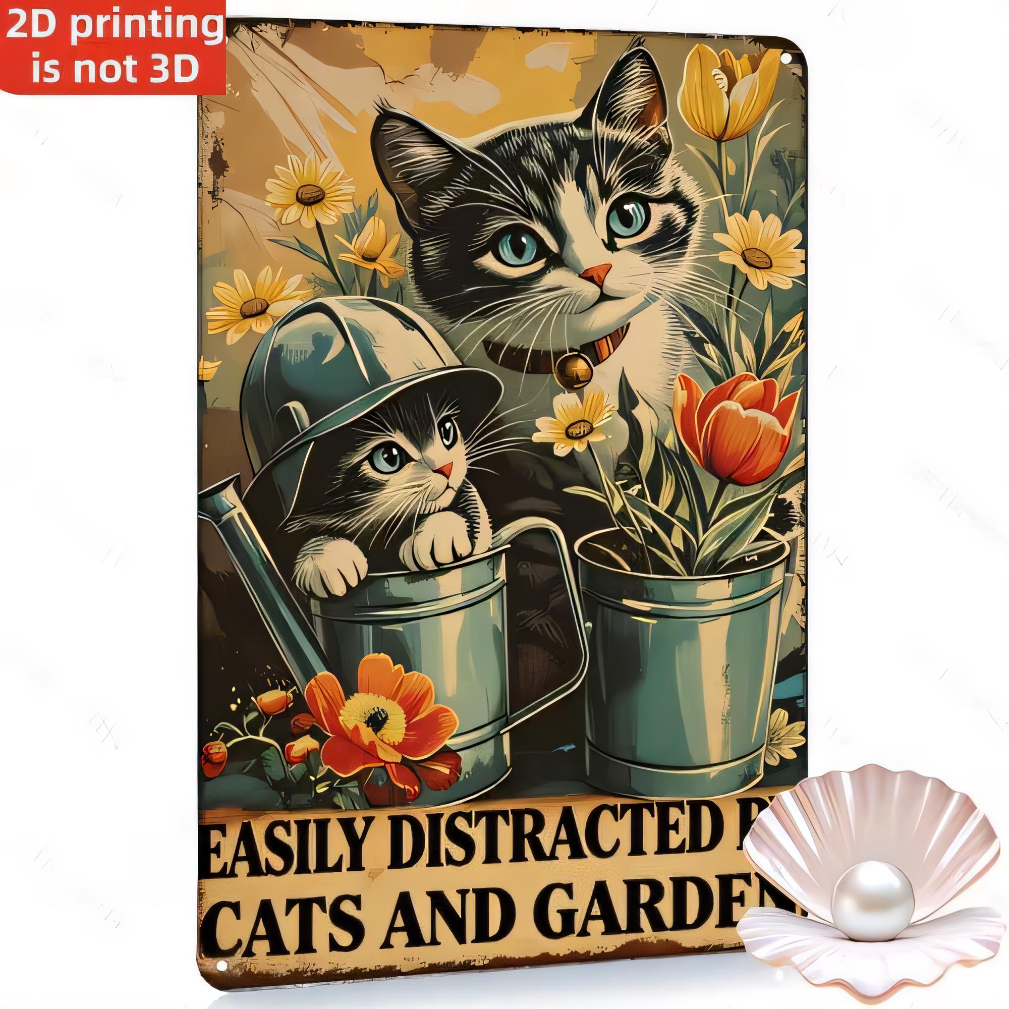 Tin Sign I Easily Distracted C - огляд і ціна 3D Printing Aluminium