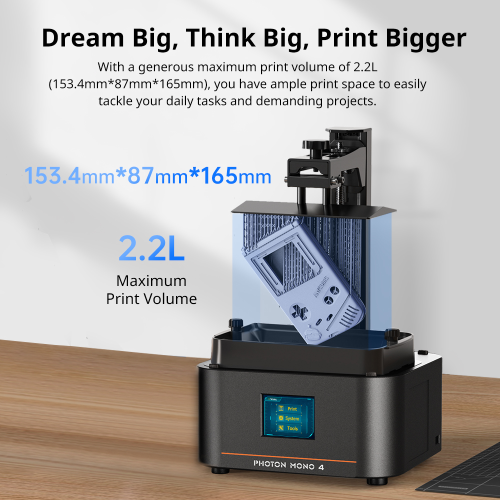 PRESALE ANYCUBIC Photon Mono 4 - огляд і ціна 3D Printing Uv Sensitive Resin