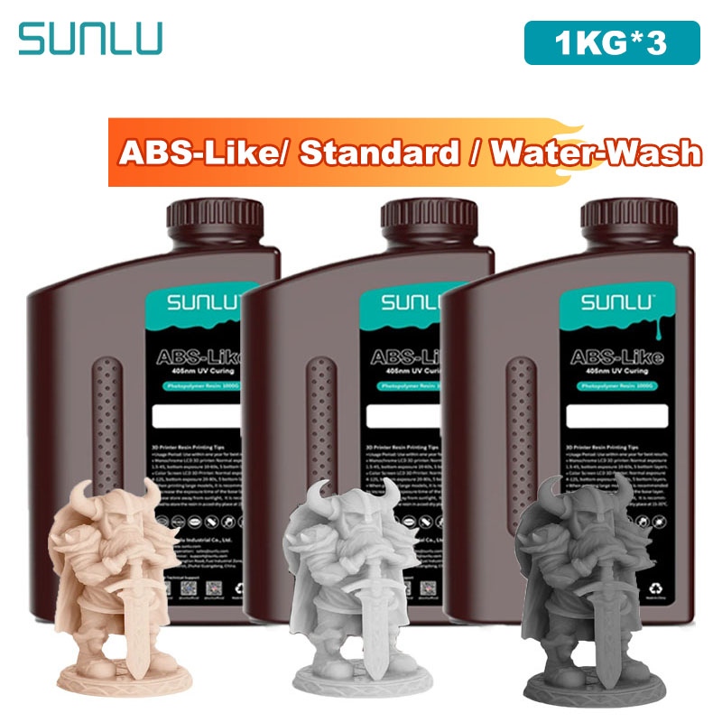 SUNLU 3KG ABS-Like/ Standard / - огляд і ціна 3D Printing Uv Sensitive Resin