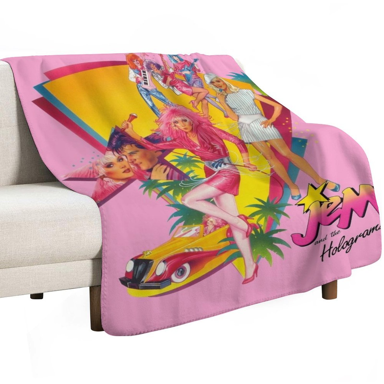Jem and the Holograms Throw Bl - огляд і ціна 3D Printing Hologram